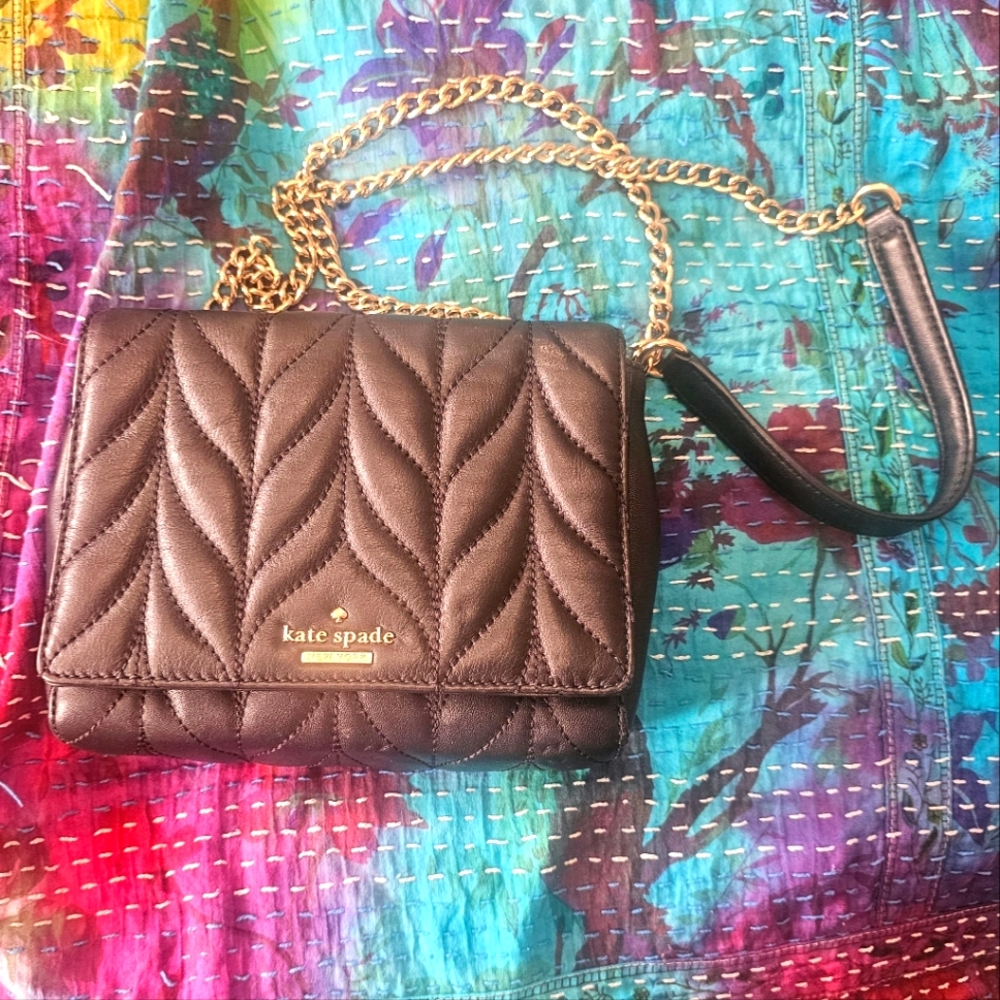 Kate Spade Emerson quilted leather crossbody bag